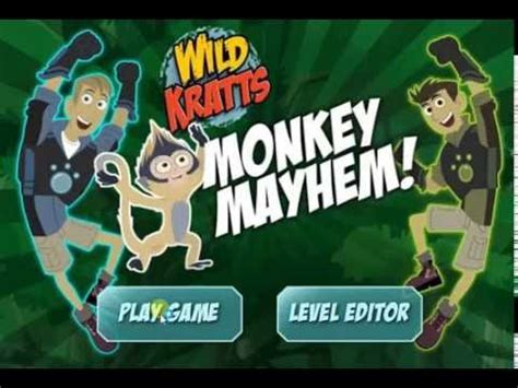 Wild Kratts Monkey Mayhem - Levels 1, 2 & 3 - YouTube