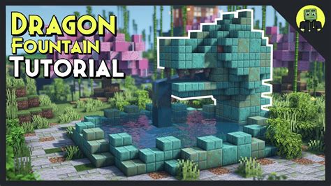 How To Build a Dragon Fountain in Minecraft!! [Tutorial 2021] - YouTube