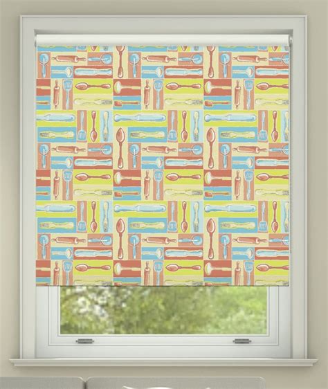 Custom Made Digitally Printed Patterned Roller Blinds