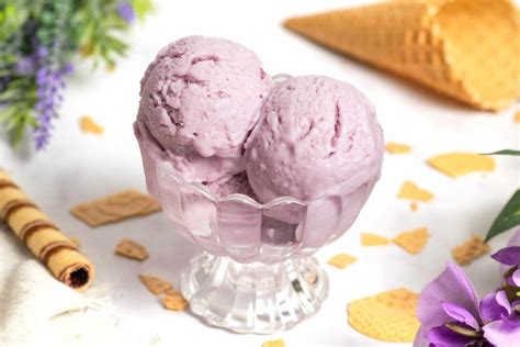 Taro Ice Cream Recipe with Real Taro and Coconut - SugarYums