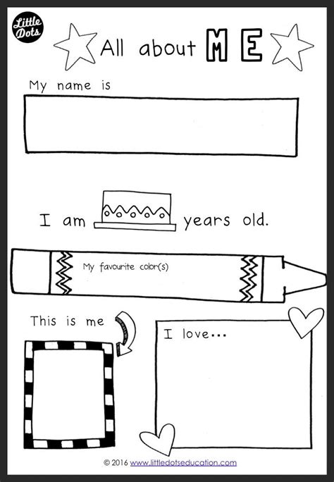 All about Myself Theme Activities and Printables | All about me ...