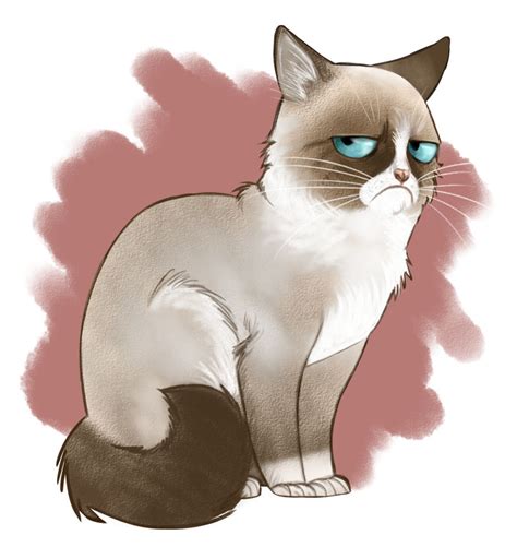 Grumpy cat by Yulyeen on DeviantArt