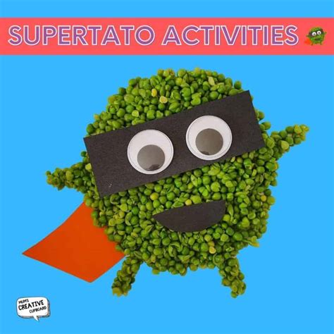 Supertato Activities. The One With The Evil Pea. - Mum's Creative Cupboard