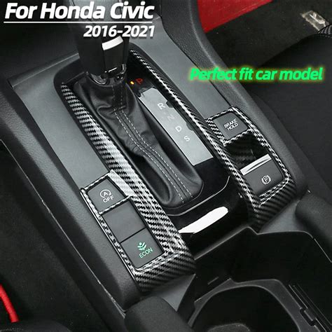 For Honda Civic 10th 2016-2021 Car Interior Drive Central Control Gear ...