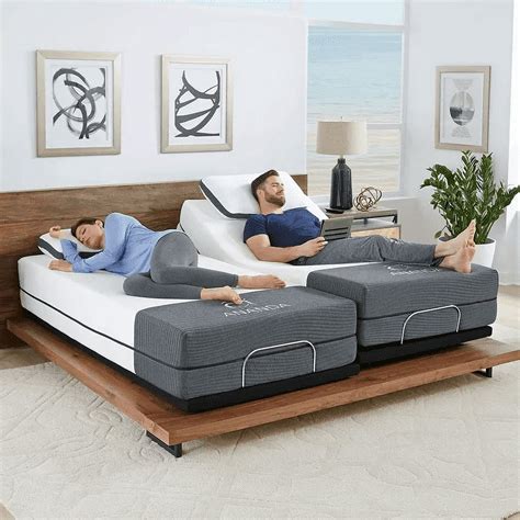 eChamp Electric Adjustable Bed Frame Base, Split King Size - Walmart.com