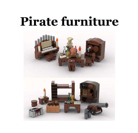 LEGO MOC Pirate furniture by Massenzio | Rebrickable - Build with LEGO