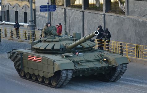 Wallpaper MBT, T-72 B3, tank of the Russian armed forces, rehearsal of ...