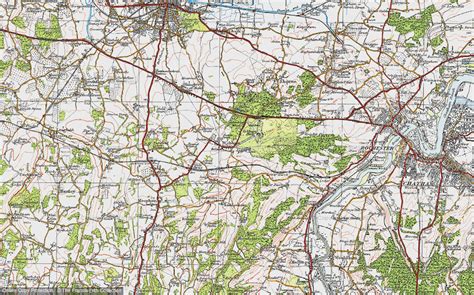 Historic Ordnance Survey Map of Cobham, 1920 - Francis Frith