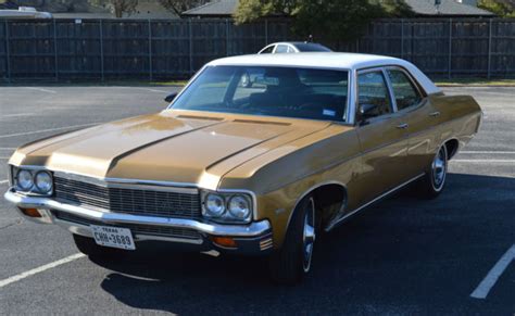 1970 Chevrolet Impala 4 Door Sedan Excellent Condition 350 Only 38K ...