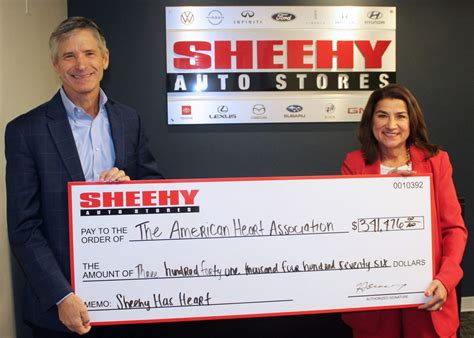 Sheehy Auto Stores raises $340,000+ for American Heart Association