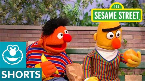 Sesame Street: Bert & Ernie Discuss Fruit - YouTube