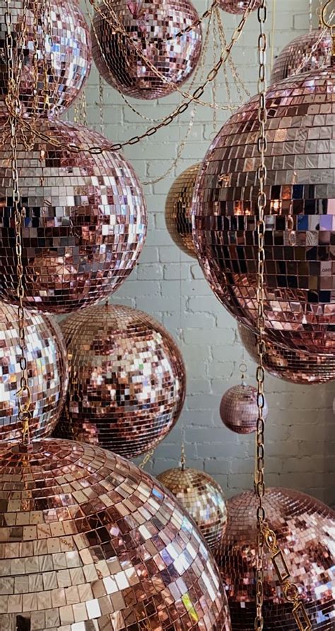 Pink Disco | Disco balls, Disco ball, Wallpaper