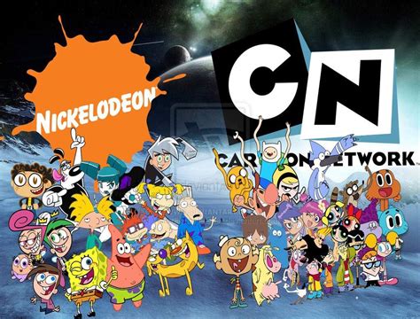 Nickeloden Vs. Cartoon Network | Cartoon Amino