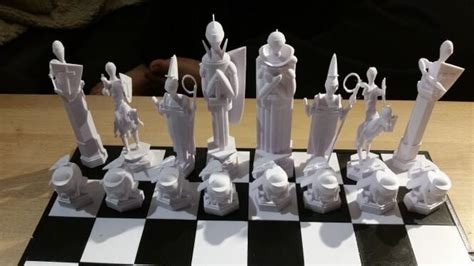 3D Printed Chess Set - 27 Unique Sets and Pieces to Mix & Match | All3DP