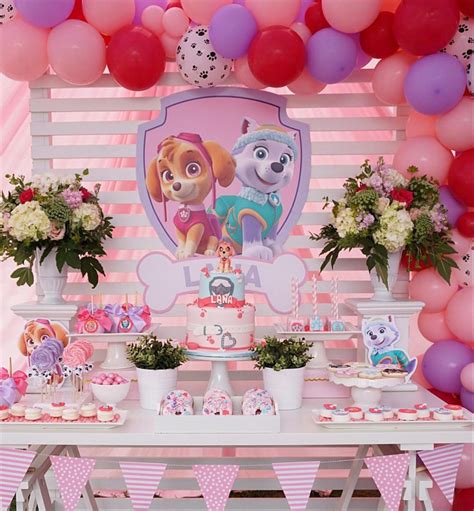 Paw Patrol Birthday Party for Girls - TINSELBOX