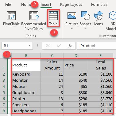 How to Display Data With Banded Rows in Excel & Google Sheets ...