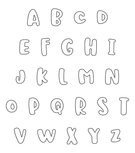 Beautiful Fonts Alphabet