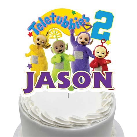 Teletubbies Cake Topper, Teletubbies Happy Birthday Cake, 56% OFF