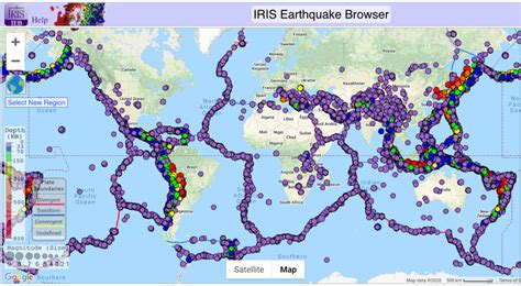 Global Earthquake Epicenter Map - Bank2home.com