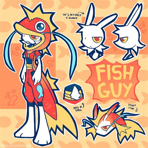 Fish guy by ClassyDoggo on DeviantArt