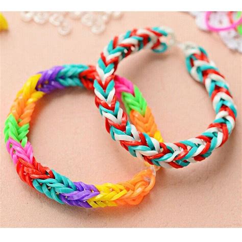 Cool Rubber Band Bracelet Patterns Single Band Rubber Bracelet ...