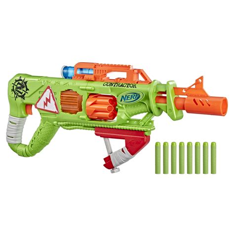 NERF Revoltinator Zombie Strike Toy Blaster With Motorized Lights ...