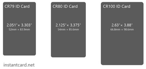 Standard Id Card Sizes Id Card Size Transparent PNG 500x266, 55% OFF