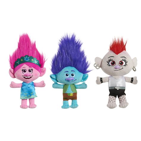 Trolls World Tour Small Plush 3-Pack, Ages 3+ - Walmart.com - Walmart.com