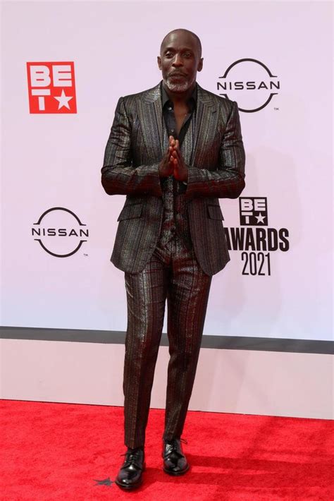 LOS ANGELES JUN 27 - Michael K Williams at the BET Awards 2021 Arrivals ...