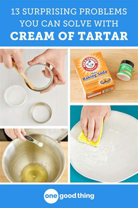 It's time to dust off that bottle of cream of tartar in your kitchen ...