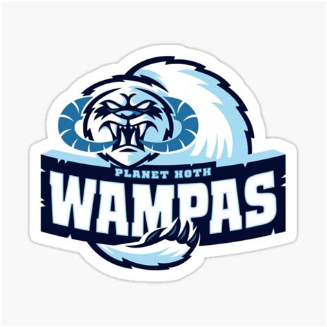 Wampa Stickers | Redbubble