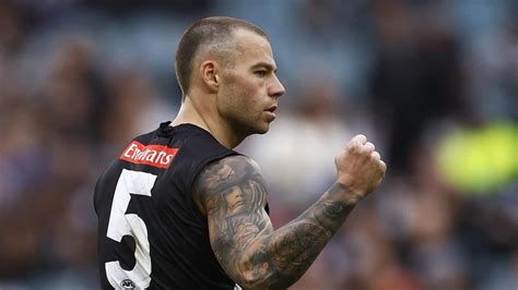 AFL 2022: Jamie Elliott interview, Collingwood Magpies win over GWS ...