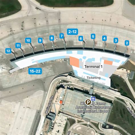 Winnipeg Airport Map | YWG Terminal Guide