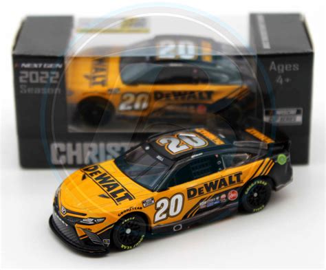 2022 Christopher Bell #20 DEWALT NASCAR 1/64 Diecast