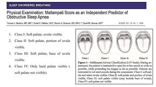 Physical examination : Mallampati score as an independent predictor of ...