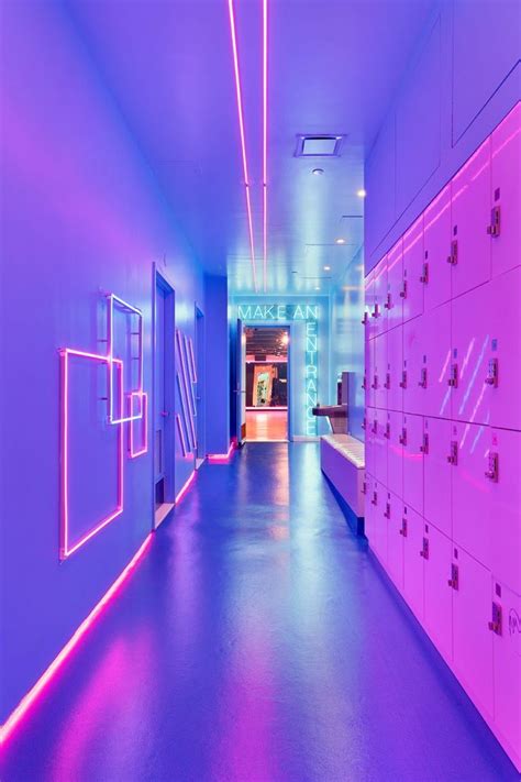 Tanzstudio Design, House Design, Aesthetic Space, Neon Aesthetic, Dance ...