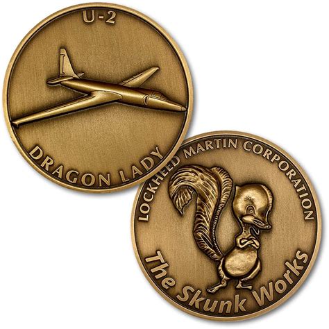 Lockheed Skunk Works U-2 Dragon Lady Challenge Coin CC-U-2 - Etsy