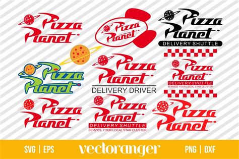 Toy Story Pizza Planet SVG Bundle | Vectoranger