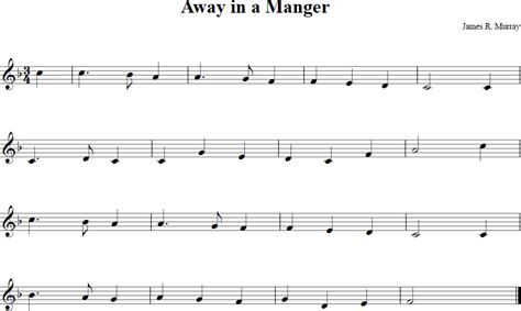 Away In a Manger | Free Violin Sheet Music