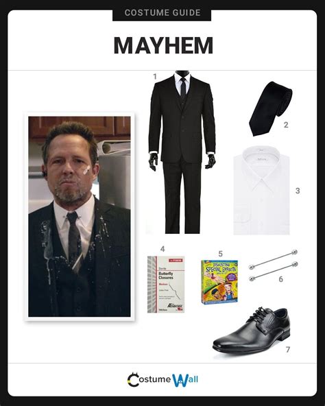 Mayhem State Farm Costume