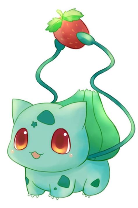 Cute Bulbasaur Pokemon Artwork Wallpaper | Cute pokemon wallpaper ...