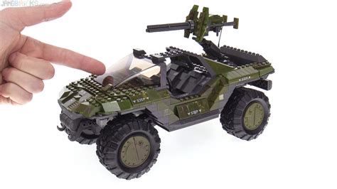 Large-scale Mega Bloks Halo 10th Anniv. UNSC Warthog from 2011 reviewed