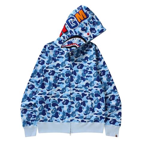 Blue Bape Hoodie | Jackets MOB