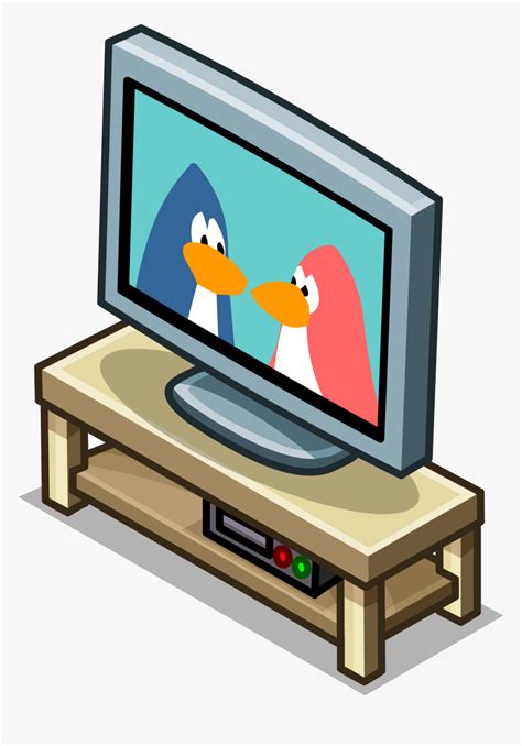 Tv Clipart Stand Free On Inside Transparent Png Tv On Stand Clipart ...