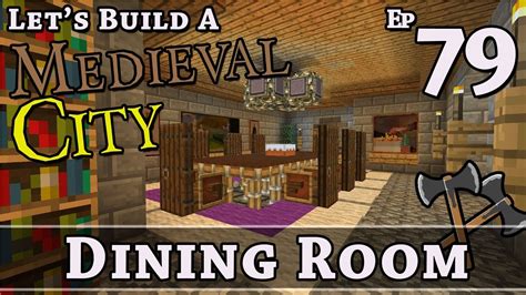 minecraft medieval dining room - parisisaacs