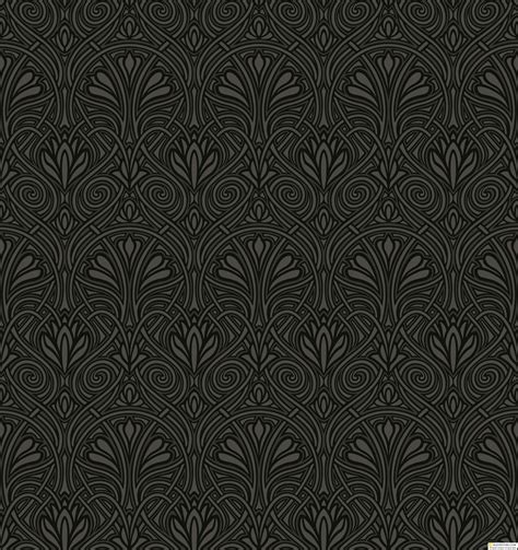 Black Damask Patterns Vector » Векторные клипарты, текстурные фоны ...