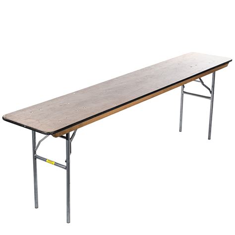 8′ Plywood Classroom Table | American Party Rentals