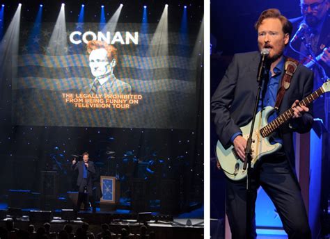 Conan O'Brien Kicks Off "Legally Prohibited From Being Funny On TV Tour ...