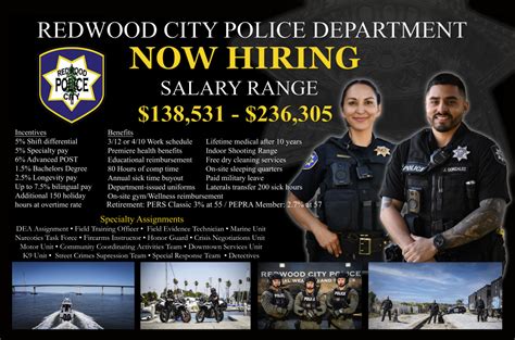 Police Officer Recruitment | City of Redwood City