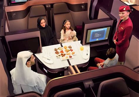 Qsuite on the Qatar Airways Airbus A350-1000 - Havayolu 101